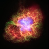 Crab Nebula: In 1054 AD, people saw a spectacular supernova in the constellation Taurus. This 
