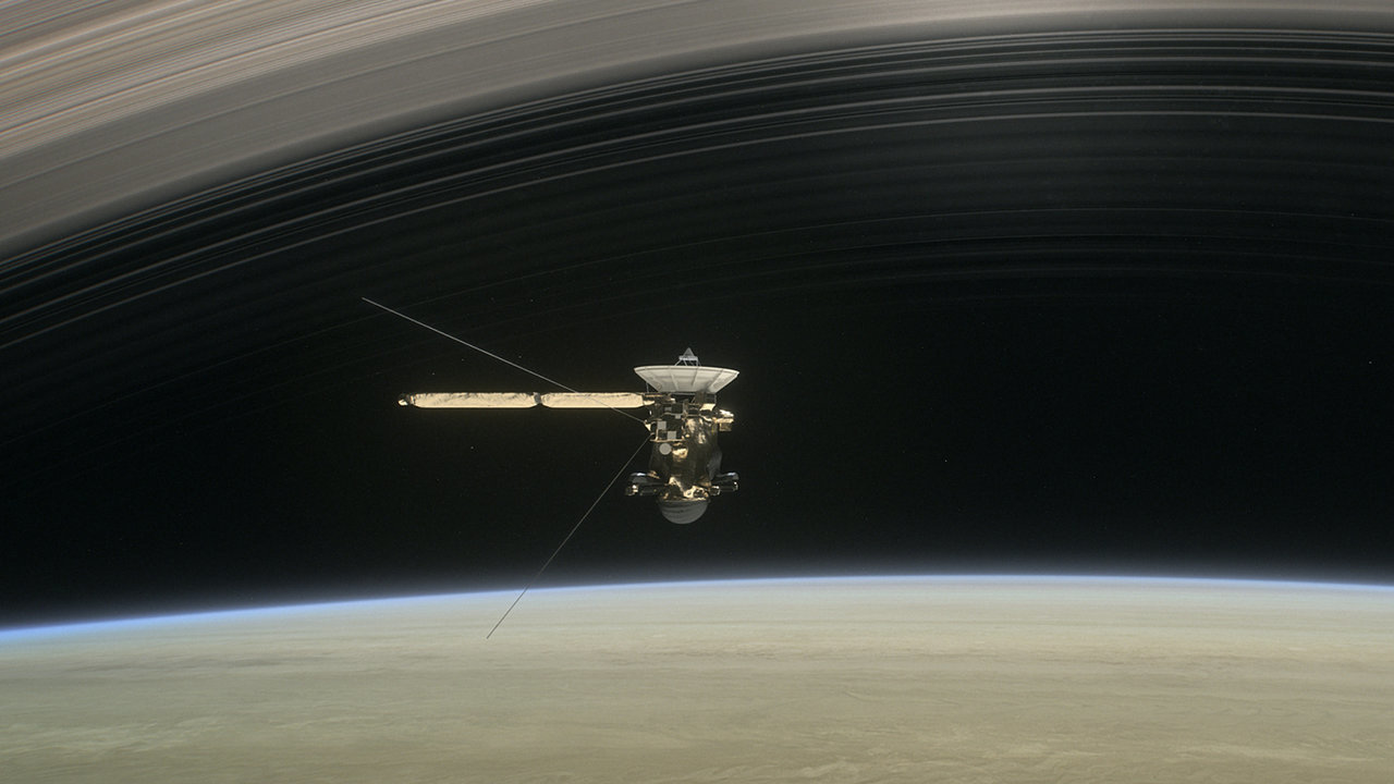 Illustration of the Cassini spacecraft