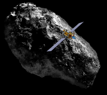 Deep Space 1 visits asteroid