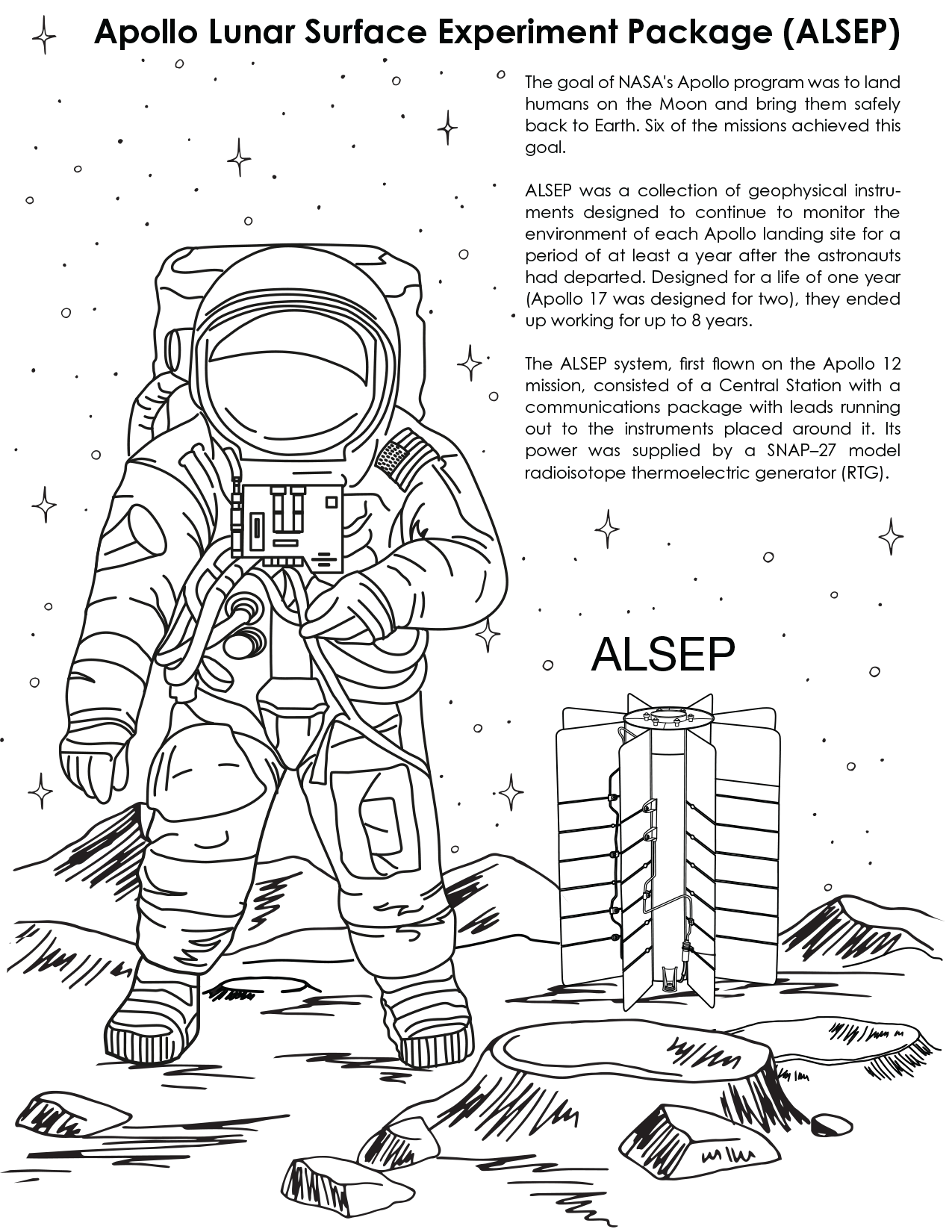 Coloring page for Apollo.