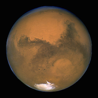 una imagen de Marte