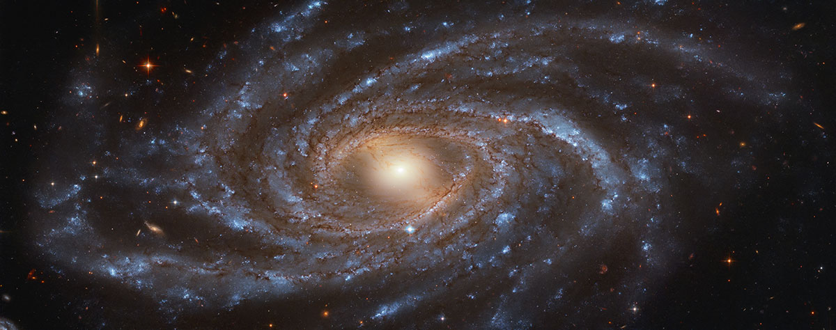 Image of the NGC 2336 galaxy captured by the NASA/ESA Hubble Space Telescope.