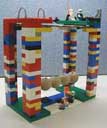Newtonian Physics Machine from Lego Bricks.