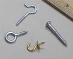 Some possible fasteners for balls.