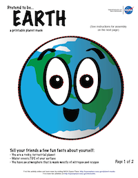 thumbnail image of first page of Earth planet mask activity