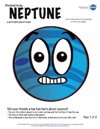 thumbnail image of first page of Neptune planet mask activity