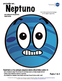 imagen en miniatura de la primera página de la actividad de la máscara del planeta Neptuno