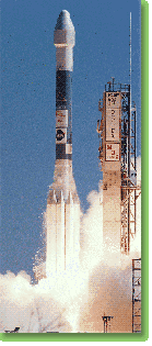 Launch of Delta rocket