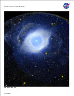 Small image of Helix Nebula litho