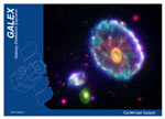 GALEX image of the Cartwheel Galaxy.