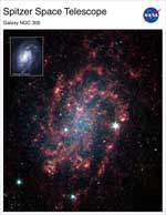 Small image of galaxy NGC300 litho