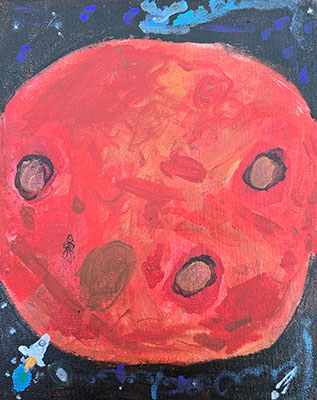 Art submission for the Mariner 4 Art Challenge.