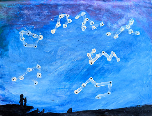Art submission for the Mariner 4 Art Challenge.