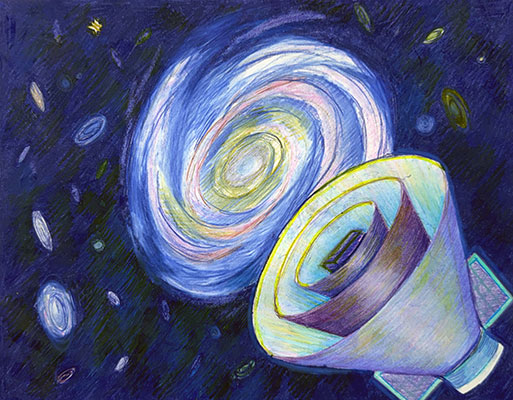 Art submission for the SPHEREx Challenge.