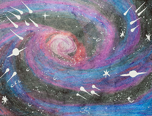Art submission for the SPHEREx Challenge.