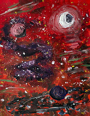 Art submission for the SPHEREx Challenge.