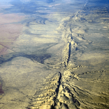 an image of the San Andreas fault