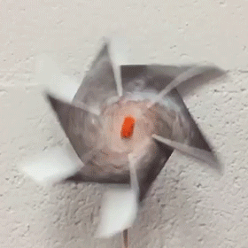 Video of a pinwheel spinning. Credit: NASA/JPL-Caltech
