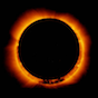 ¿Cómo se bloquea completamente el sol en un eclipse?