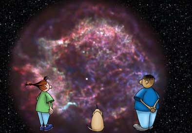 Los Chicos de Space Place ven los restos de una supernova en rayos X.