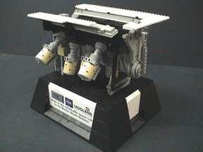 Modelo del MISR fabricado con bloques Lego.