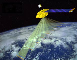 MISR instrument on Terra spacecraft.