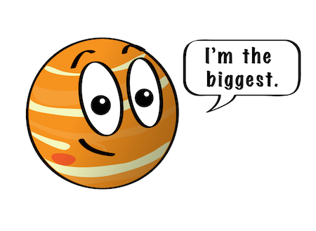 cartoon jupiter planet