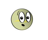 a cartoon of Venus with a smiling face