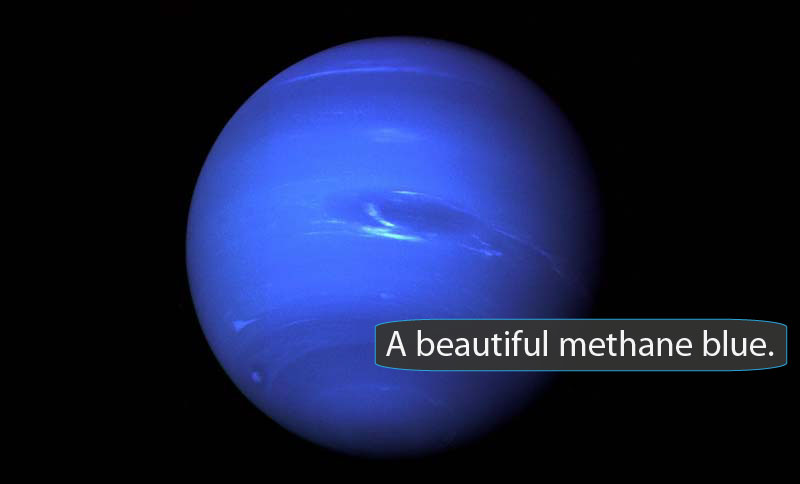 Photo of this object taken by a passing spacecraft.