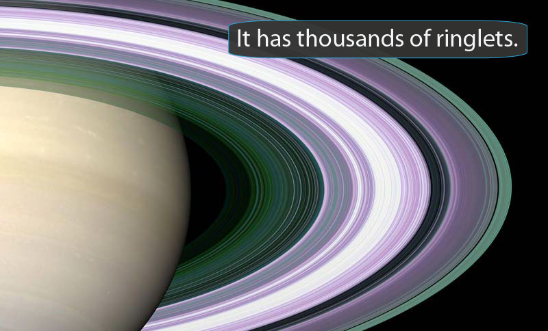 Colored image of the rings.