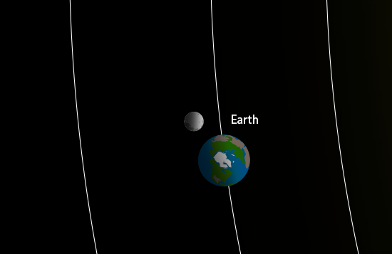 ilustración en primer plano de la Tierra