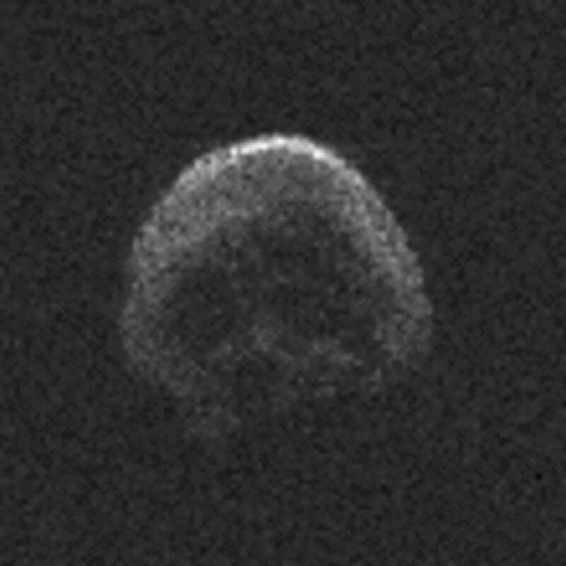 A creepy, skull shaped asteroid called 2015 TB145.