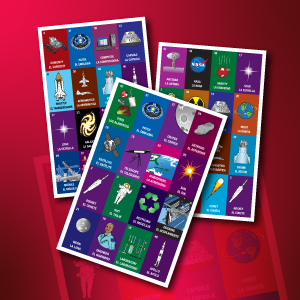 A pile of Lotería game boards.