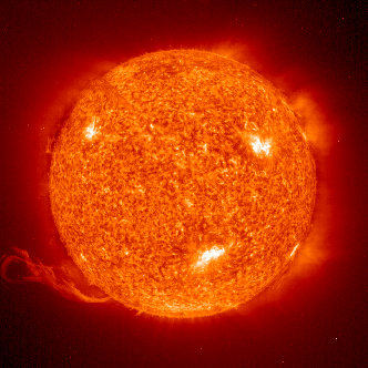 Photo of our Sun.