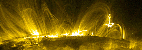 Coronal loops.