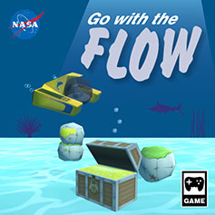 Gamebox cover for the game Go With the Flow.