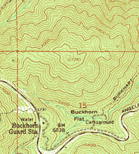 Real topo map